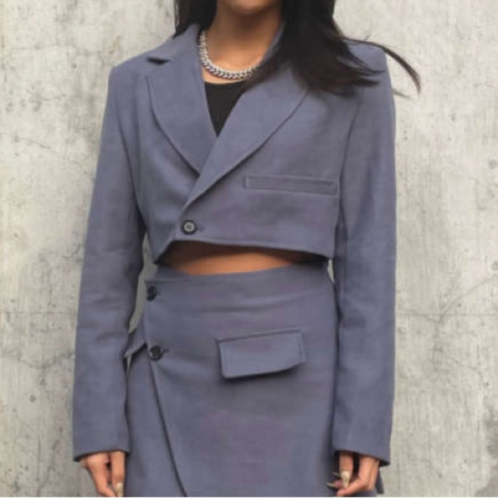 Cider Crop Blazer